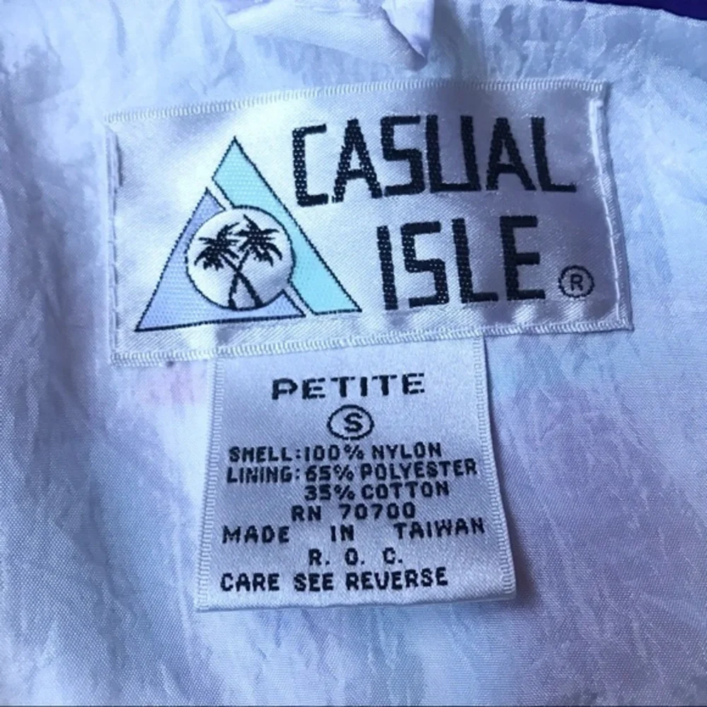 90s Casual‎ Isle Jacket Women's Petite Small